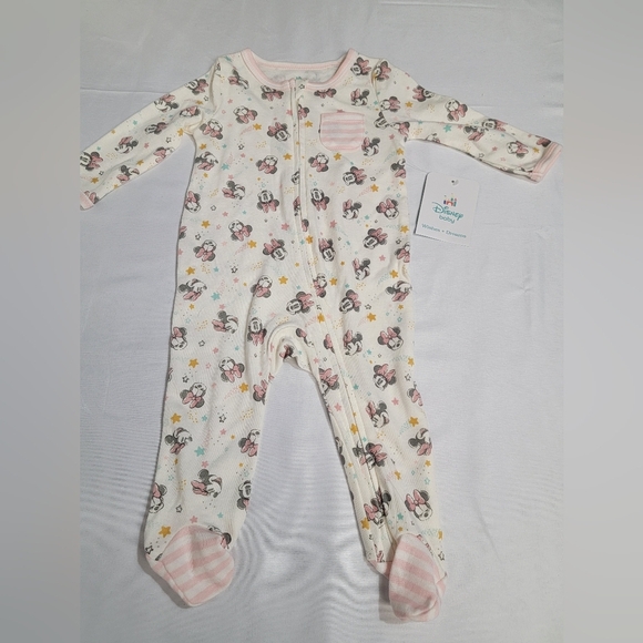 Disney Baby Wishes + Dreams Character Infant Sleeper/ Matching Set Of 3 Joggers - Picture 2 of 6